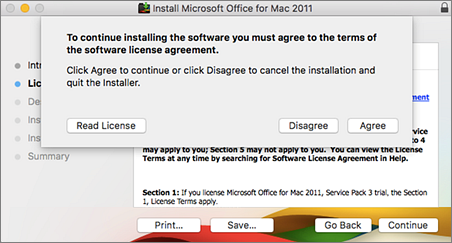 ms office 2011 for mac install
