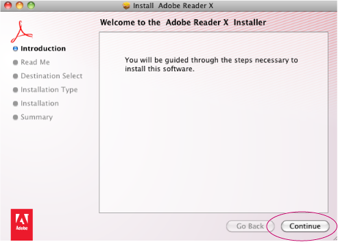 free download adobe reader for mac os x 10.10.5